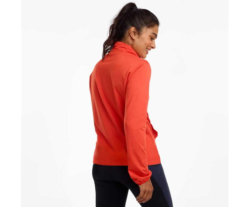 Saucony Sunday Pocket Women's Jackets Red | Canada 344YXFU